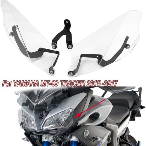 New For YAMAHA MT09 MT 09 TRACER Headlight Guard Protector Screen Lens Cover Motorcycle Accessories 2015 -2017