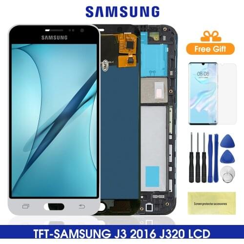 J320 LCD For Samsung Galaxy J3 2016 LCD Display Touch Screen Digitizer For Samusng J320 J320A J320F J320P J320M J320Y J320FN