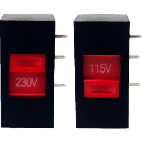 3 feet 115V to 230V guitar effect pedal power switch 10A slide switch for electric guitar effect pedal power switch