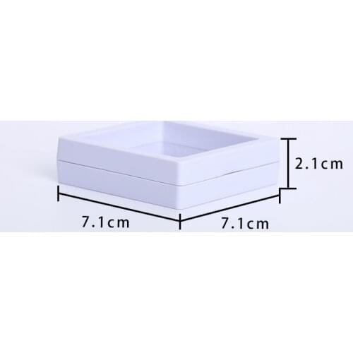 Acrylic Environmental Jewelry Gift Box Gift Accessories Packaging Tools Ring Bracelet Can be Wholesale