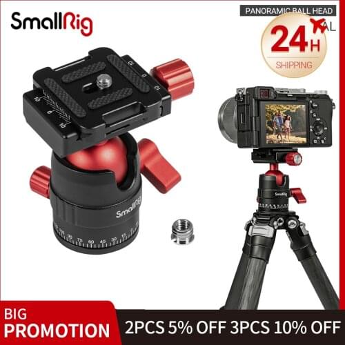 SmallRig Aluminum Panoramic Ball Head 3034