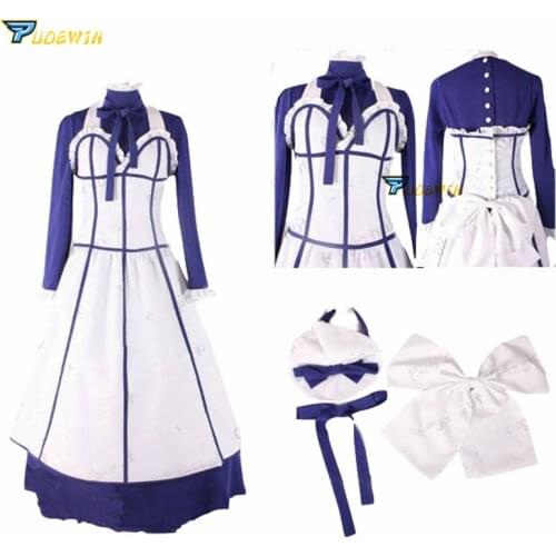 Anime Black Butler Season 2 Hannah Annafellows Cosplay Costume Custom Made Any Size