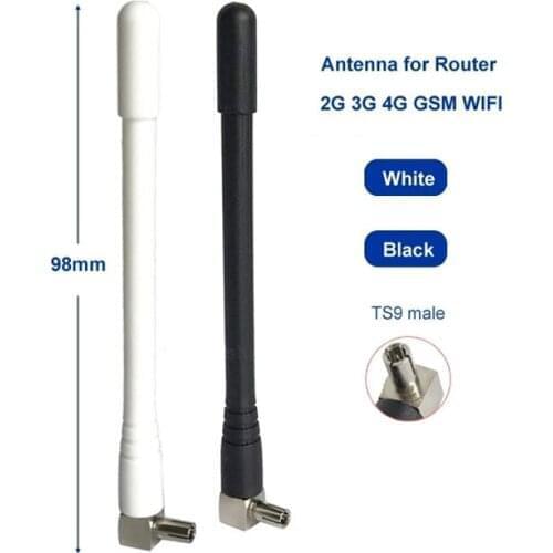 3G 4G antenna TS9 connector Wifi modem extension antenna for E5573 E8372 E5786 for PCI card USB wireless router 2PCS