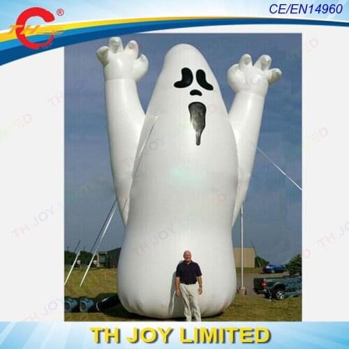 Free shipping giant halloween inflatables ghost 6m/5m/4m LED giant Inflatable ghost inflatable halloween decoration ghost