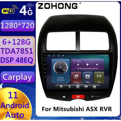 DSP 4G For Mitsubishi ASX RVR Outlander Spotr Android 10 GPS Navigation Car Multimedia Player Stereo Autoradio Car Radio 2 Din