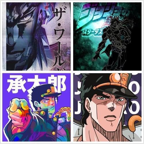 Canvas Poster HD Printed Painting JoJos Bizarre Adventure Japan Anime Pictures Modular For Living Room Home Decoration Wall Art