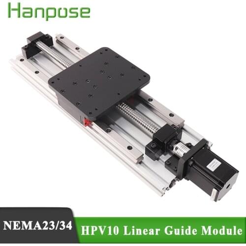 HPV10 SFU1610 NEMA34 34HS11860 Stepper motor Linear100 200 300mm Actuator Bundle router kit Reprap for 3D printer sapre parts