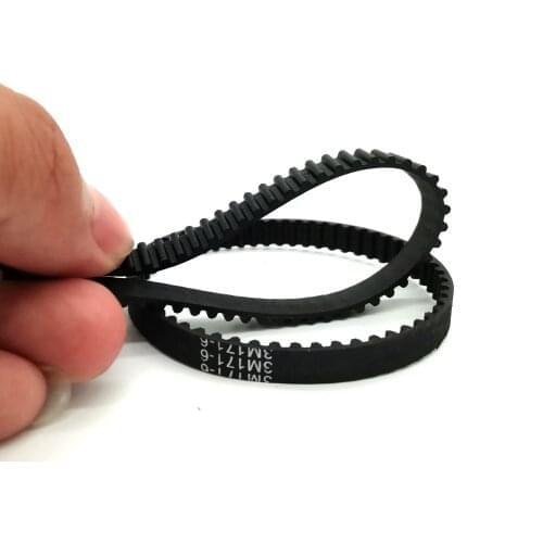 HTD 3M, Timing Belt, Closed-loop, 171mm length, 57 teeth, 6mm width,171-3M-6