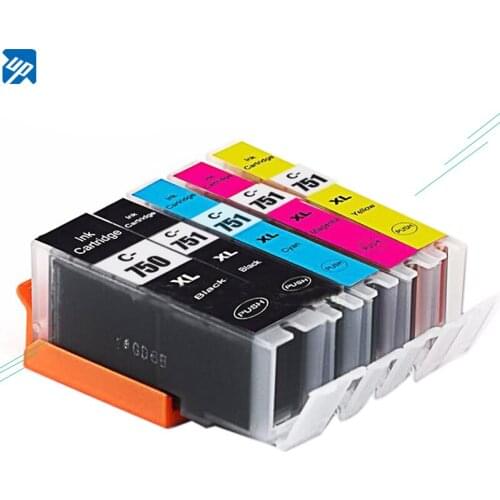 3sets (15pcs) PGI750 CLI751 for Canon IP7270 MG5470 MG5570 MG6470 MX727 MX927 IX6870 IX6770 MG6700 ink Cartridge pgi-750 CLI-751