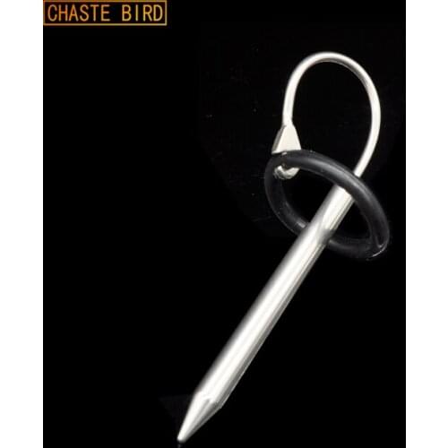 Male Stainless Steel Penis Urinary Plug Urethra Catheter Sex Toy Adult Game Urethra Stimulate Dilator Masturbation Rod A147