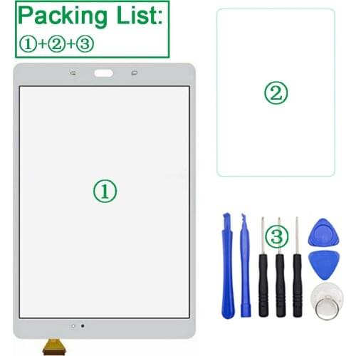LCD 9.7" Touch screen For Samsung Galaxy Tab A 9.7 SM-T550 T550 T551 T555 Touch Screen Digitizer Free Tool