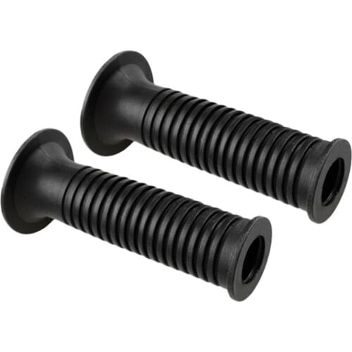 2pcs Handlebar Grips 25 / 28mm Anti-slip Black For BMW R1200GS F650GS F800GS