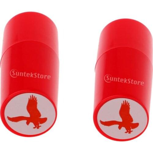 2pcs Colorfast Quick-dry Golf Ball Stamp Stamper Marker Impression Seal Eagle