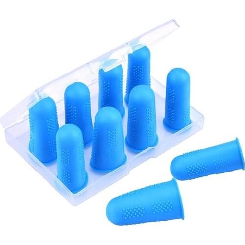 Silicone finger cots kitchen barbecue fingertip protective cover non-slip high temperature resistant non-slip finger cot PAK55