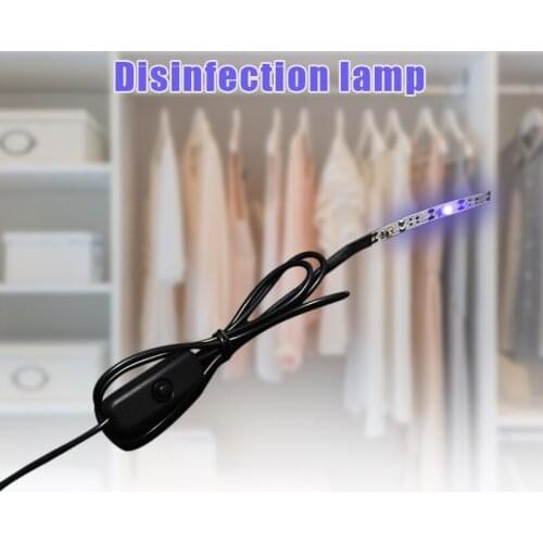 UV Light Eliminator Lamp Ultraviolet Lights for Home Travel Shoebox Wardrobe Luggage 270nm M8617