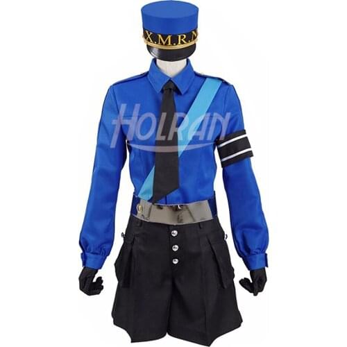 High-Q Unisex Anime Cos Persona Caroline Justine High Cosplay Costume uniforms Caroline Justine cosplay costume