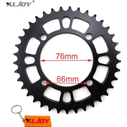 XLJOY Rear Sprocket 420 76mm 37T For SDG hub wheel Pit Dirt Bikes Pitmotards YCF Stomp Thumpstar