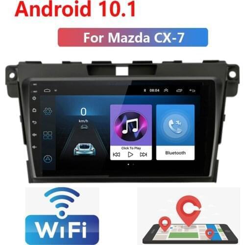 2DIN Android 9.1 2+32GB WiFi Car Radio Multimedia Player For MAZDA CX-7 cx7 cx 7 2008-2015 GPS Navigation Support DVR Camera