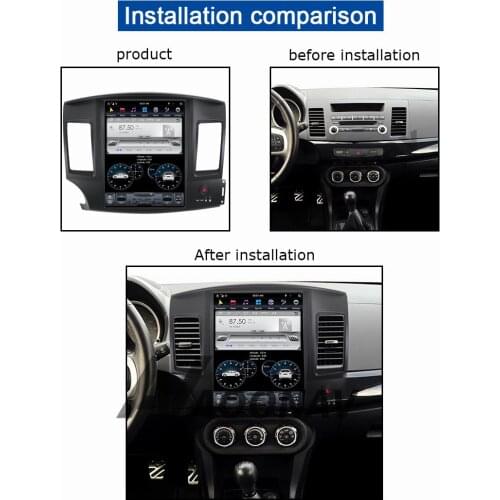 2din Android car Radio multimedia player for-Mitsubishi Lancer EVO 2007-2016 car stereo autoradio GPS navigation dvd player