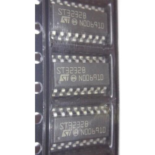 5 piezas 100% nuevo y original ST3232BDR SOP16 ST3232B 3 a 5,5 V de baja potencia hasta 400 KBPS, RS-232 controladores y recepto