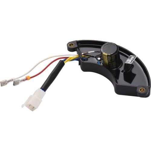 6.5KW Automatic Voltage Regulator AVR Rectifier for 5KW-6.5KW Generators Halfmoon Style 250V 470UF