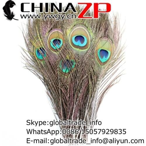 Free shipping FEDEX/DHL CHINAZP Factory 500pcs/lot Length 70-80cm eye-width3-5cm Beautiful Natural Peacock Feathers