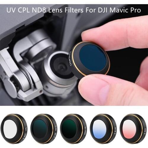 UV CPL ND8 Lens Filters For DJI Mavic Pro Drone Camera Neutral Density Filter Set For DJI Mavic Pro Accessories ND 4 8 16 32