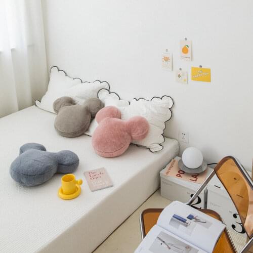 Kawaii Room Decor Back Cushion Soft Comfortable pillow Decorative For Bed Livingroom Kid Room Cartoon Shape Pillows
