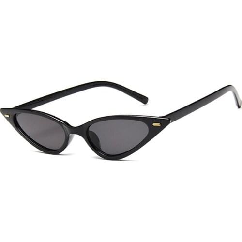 Samjune 2019 Cateye Small Frame Sunglasss Women Vintage Classic Sun Glasses Men Outdoor Driving Goggles Oculos De Sol UV400