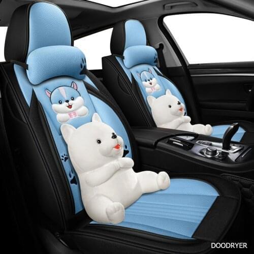 DOODRYER cloth car seat cover set For lada 2114 granta xray vesta sw cross kalina kalina accessories covers for vehicle seats