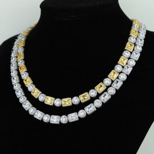 Punk Miami Cuban Choker Necklace Colar Hip Hop Big Thick Chunky Chain Fashion Queen Coin Pendant Necklace Women cz Jewelry