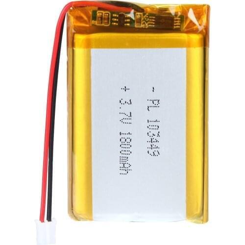 Mejuew 3.7V 1800mAh 103449 Rechargeable Lipo Battery with JST Connector