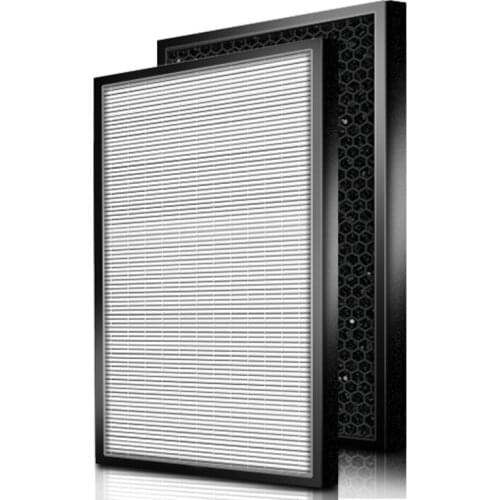 Suitable for Sharp Air Purifier Filter MX-PC50H / MX-PC50 Filter Set HEPA Filter + Activated Carbon Filter