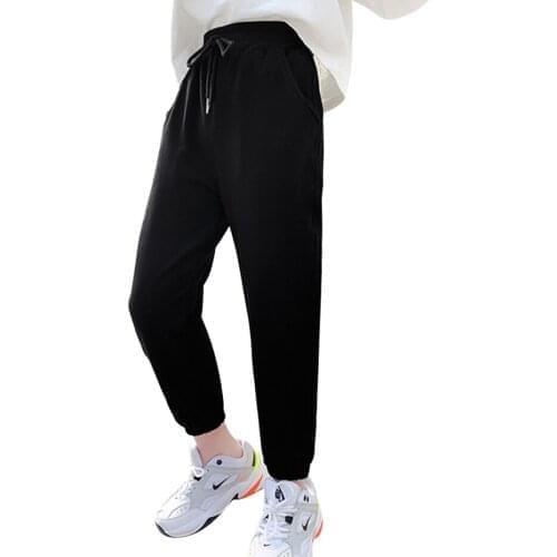 Girls Pants Solid Color Pants Girls Spring Autumn Kids Sweatpants Casual Style Kids Clothes 6 8 10 12 14