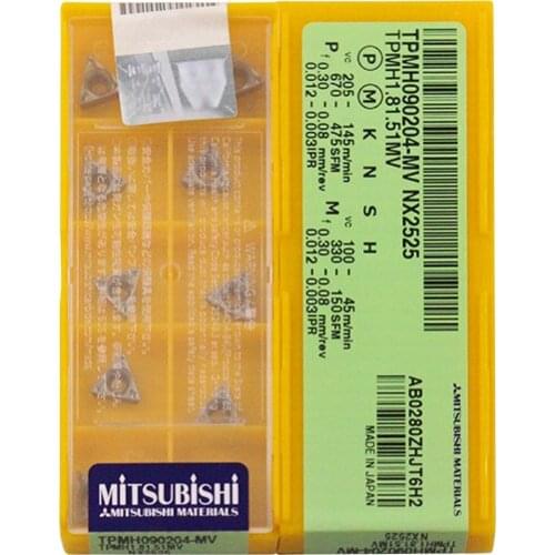 TPMH090204-MV NX2525 100% Original carbide insert with the best quality 10pcs/lot free shipping