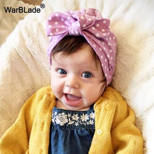 WarBLade Spring Autumn Cotton Baby Hat For Girls Boys Newborn Bohemia Style Baby Hat Accessories newborn photography props