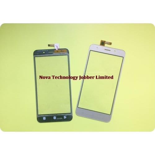 Wyieno Black/Golden touchscreen For Vertex impress Luck Touch Screen Digitizer Touchpad Sensor Panel ; 10pcs/lot