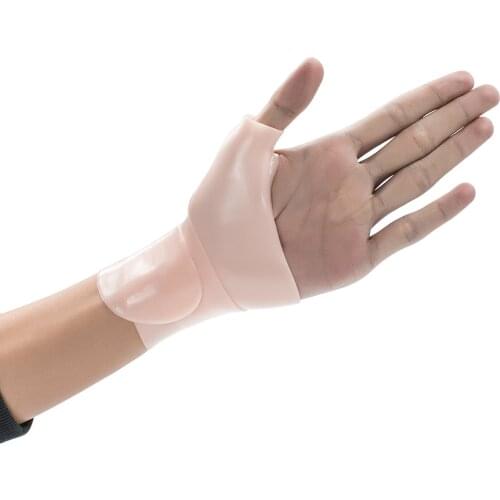 1 Piece Silicone Hand Thumb Wrist Gel Support Glove Tendonitis Spasms Arthritis Muscle Soreness Relief Brace Sleeve Wrap
