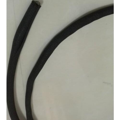 10 Meters 8mm Diameter Open Structure Self-closing Braided Wrap Wire Cable Protection Sleeves, about 10 meters/lot
