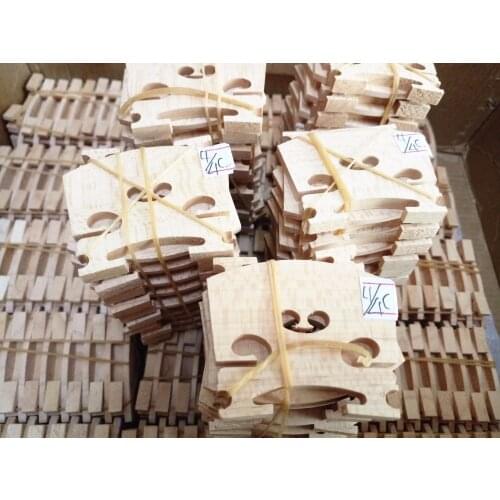 20 pcs most solid maple wood 4/4 violin bridges dried in the open air 15 years