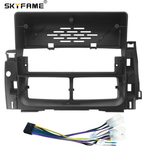SKYFAME Car Frame Cable For PERODUA VIVA 2007-2014 Android Big Screen Dask Kit Fascia Frame Line