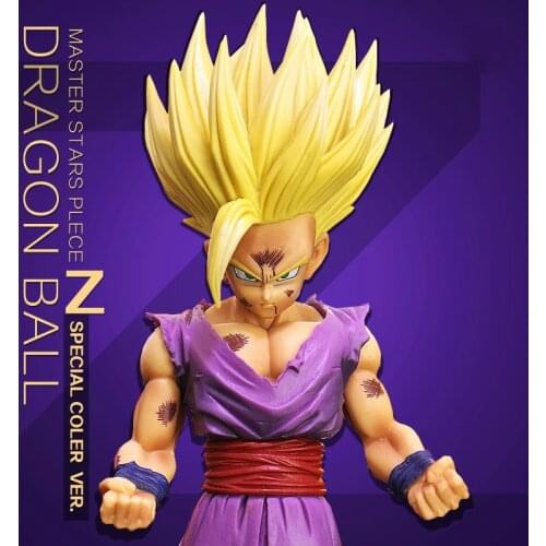 22cm Anime Dragon Ball Z Super Saiyan Son Gohan Action Figures Master Stars Piece Dragonball Figurine Collectible Model Toy