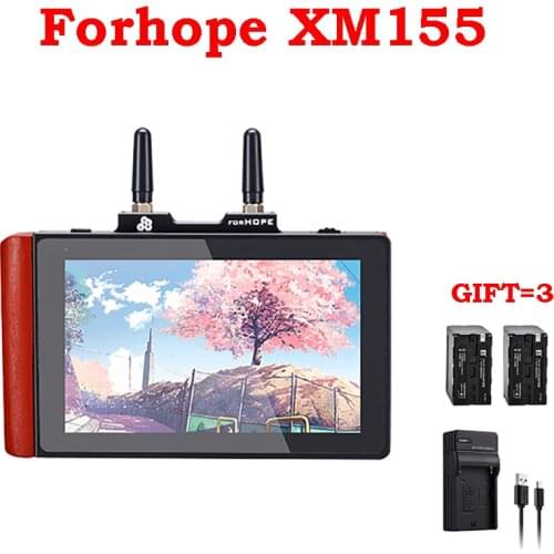 Forhope XM155 Wireless video Transmission system 5.5 inch Monitor 2 in 1 Touch Screen full dupiex talkback intercom
