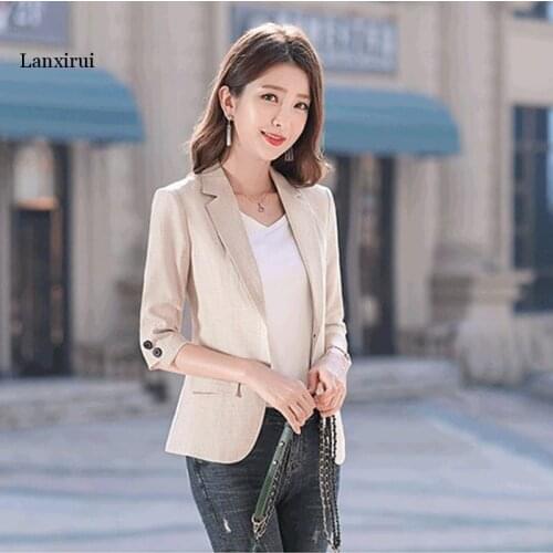Lanxirui Women's Casual Blazers