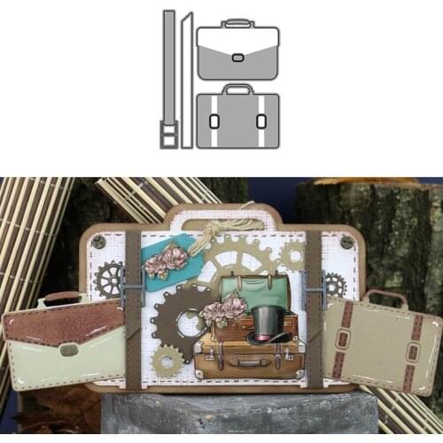 Handbag Metal Cutting Dies for Scrapbooking Handmade Tools Mold Cut Stencil New 2021 DIY Card Make Mould Model Craft Decoration