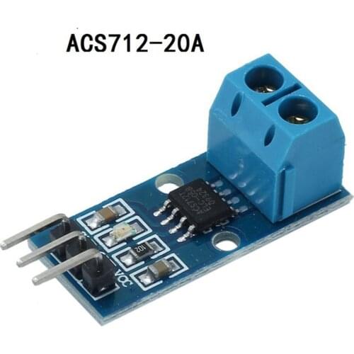 5-30A Range Current Module Acs712 Sensor Module Current Sensor Module High Efficiency Ultra Small Mini Current Module Blue