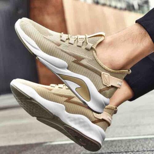 2021 New Mens Sneakers Shoes Casual Breathable Flat Colorful Running Shoes