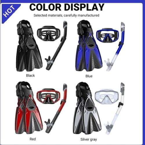 Diving Flippers Equipment Set Swimming Flippers Suit Long Underwater Snorkeling Fishing Adult Diving Mask Snorkeling Shoes -40