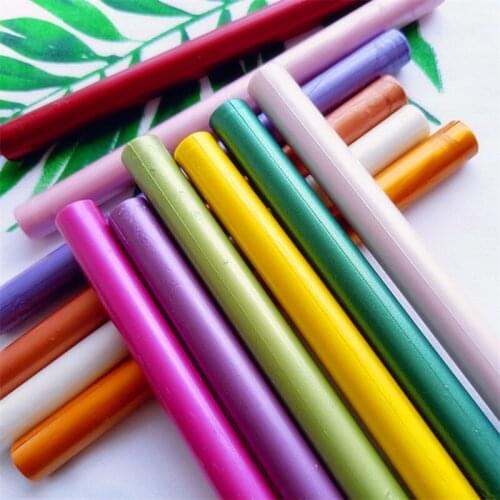 New color Pearl white pink Sealing Wax Stick Retro Seal Stamps For Letter Wedding Invitations Vintage Cord Vintage Sealing