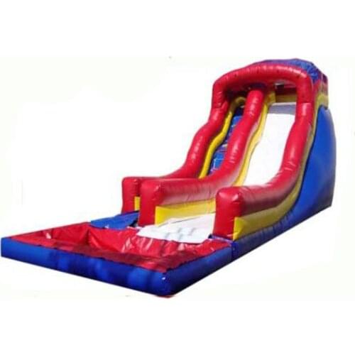 New Design inflatable water slides for sale/ PVC inflatable slide with a pool